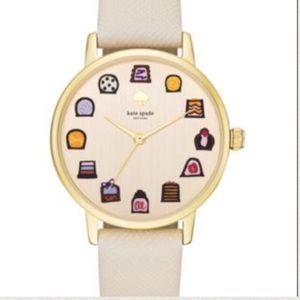 ⭐️NIBWT Kate Spade Metro Chocolate Beige Quartz Analog Women's Watch⭐️